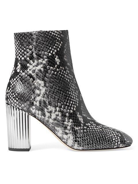 Porter Snake-Embossed Leather Boots | Saks Fifth Avenue
