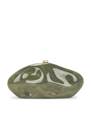 Cult Gaia The Caldera Clutch in Rosemary from Revolve.com | Revolve Clothing (Global)
