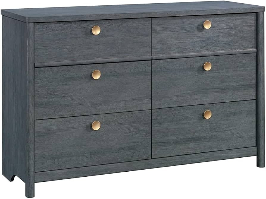 Sauder Dover Edge Engineered Wood Dresser in Denim Oak | Amazon (US)