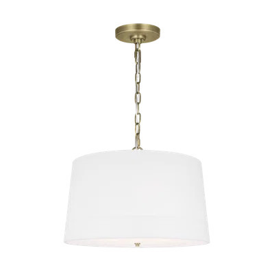 Ivie 4 - Light Time Worn Brass Pendant | Wayfair North America