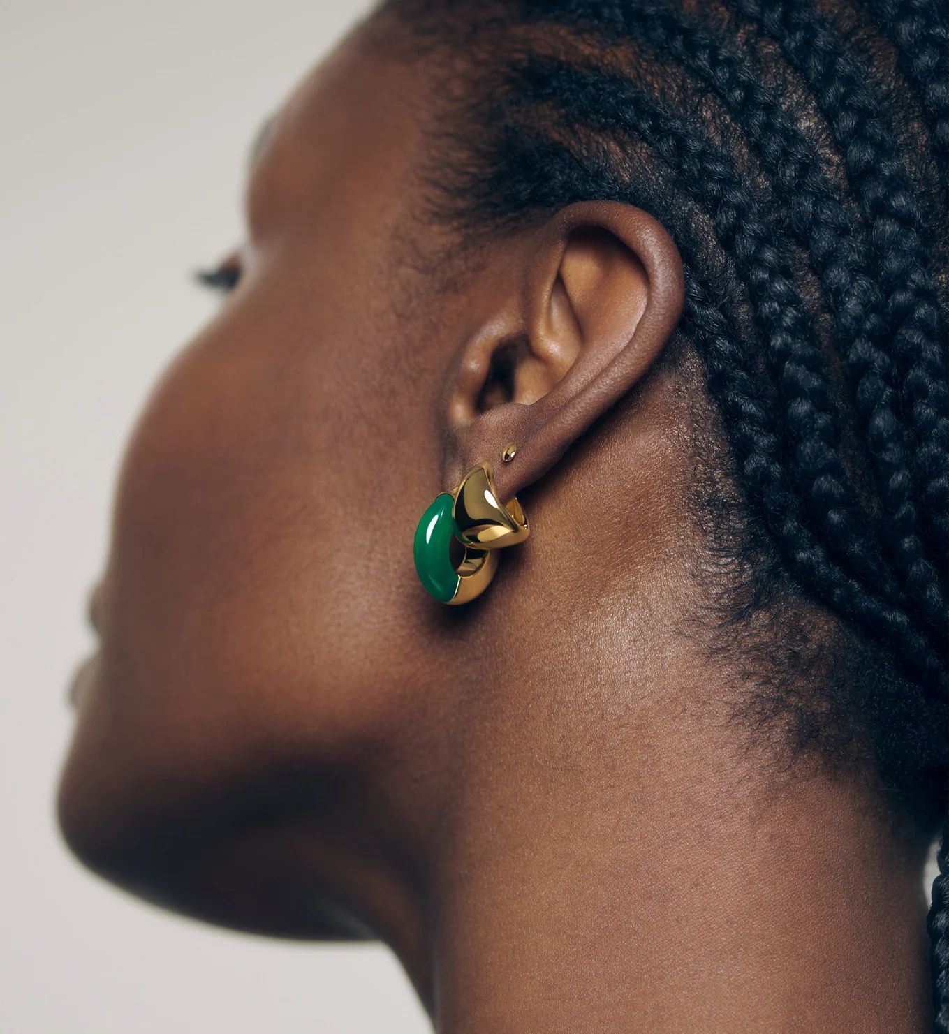 Tapered Small Hoop Earrings | Monica Vinader (Global)