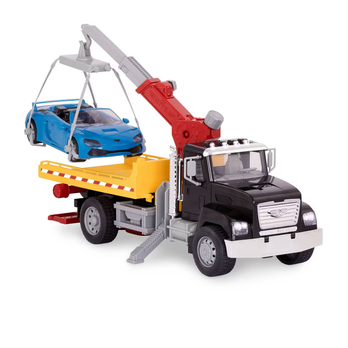 DRIVEN by Battat – Large Toy Tow Truck with Car and Crane Arm | Target