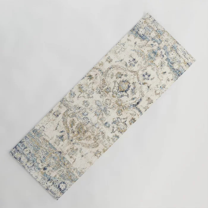 Vintage Woven Rug Kilim Yoga Mat | Society6