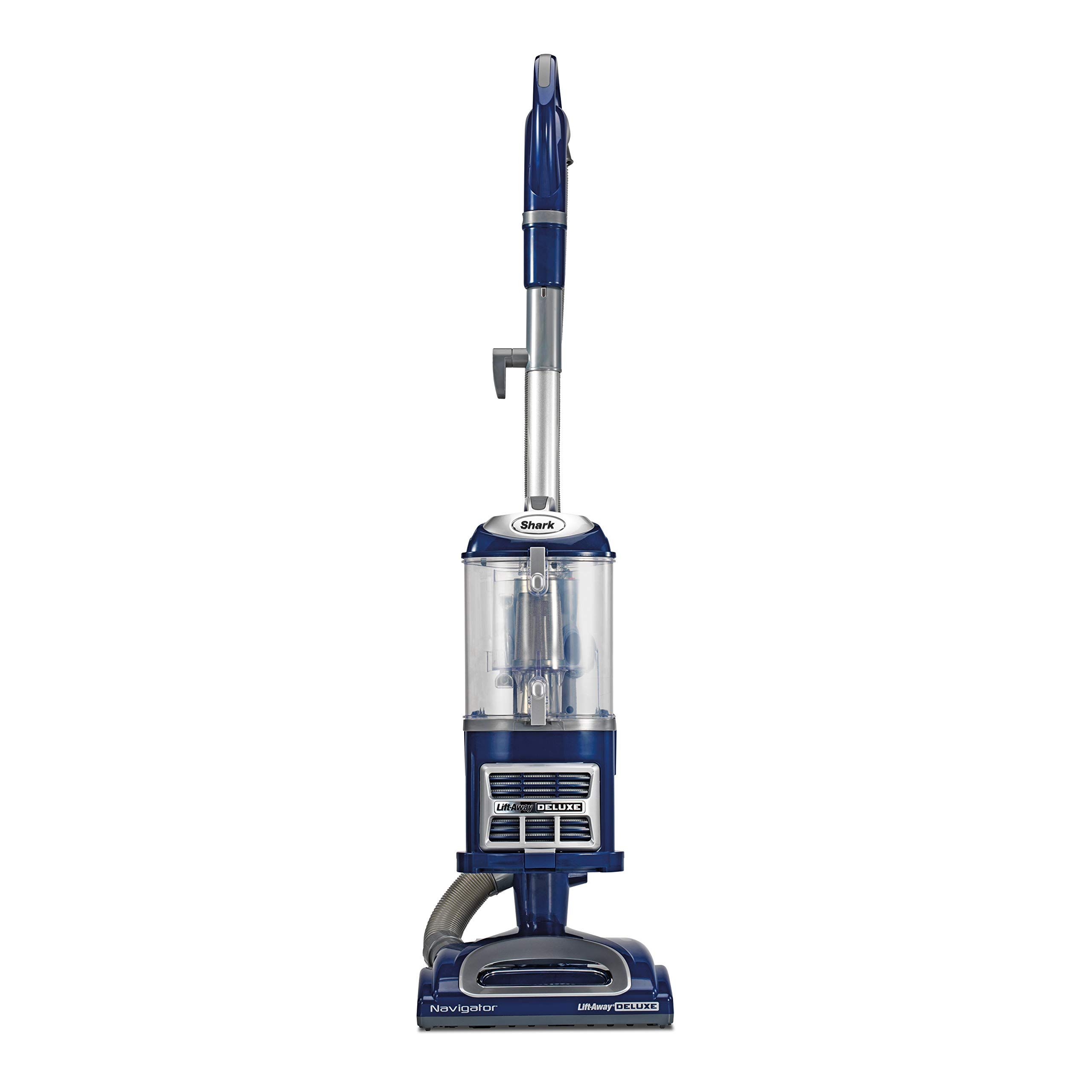 Shark NV360 Navigator Lift-Away Deluxe Upright Vacuum with Large Dust Cup Capacity, HEPA Filter, Swivel Steering, Upholstery Tool & Crevice Tool, Blue | Amazon (US)