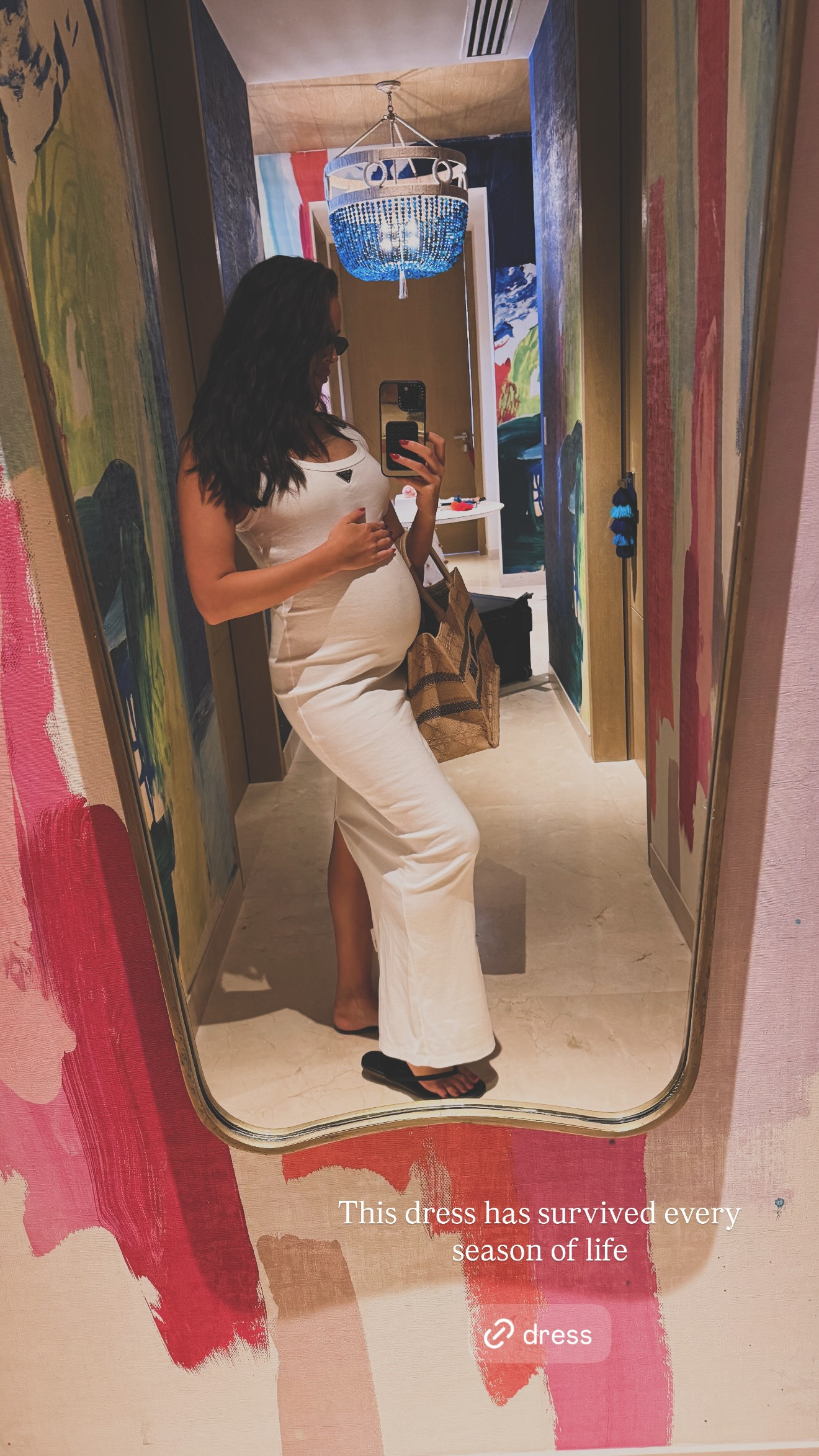 This dress has survived every season of life 

 