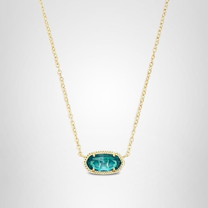 Kendra Scott Elisa Pendant Necklace for Women, Fashion Jewelry, 14k Gold-Plated | Amazon (US)