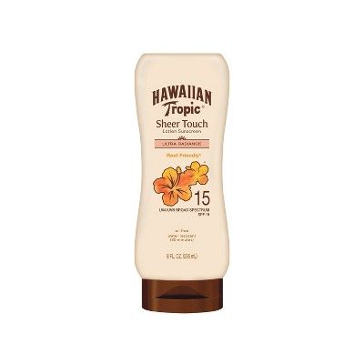 Hawaiian Tropic Sheer Touch Ultra Radiance Lotion Sunscreen - SPF 15 - 8oz | Target