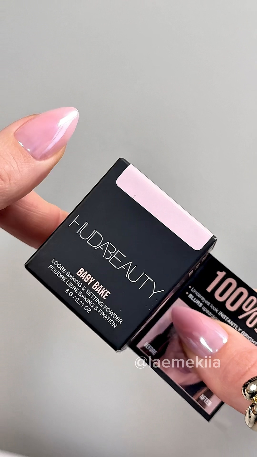 The cutest travel size Huda Beauty, baking powder! Shade cherry blossom 🌸🍒

#LTKBeauty #LTKFindsUnder50