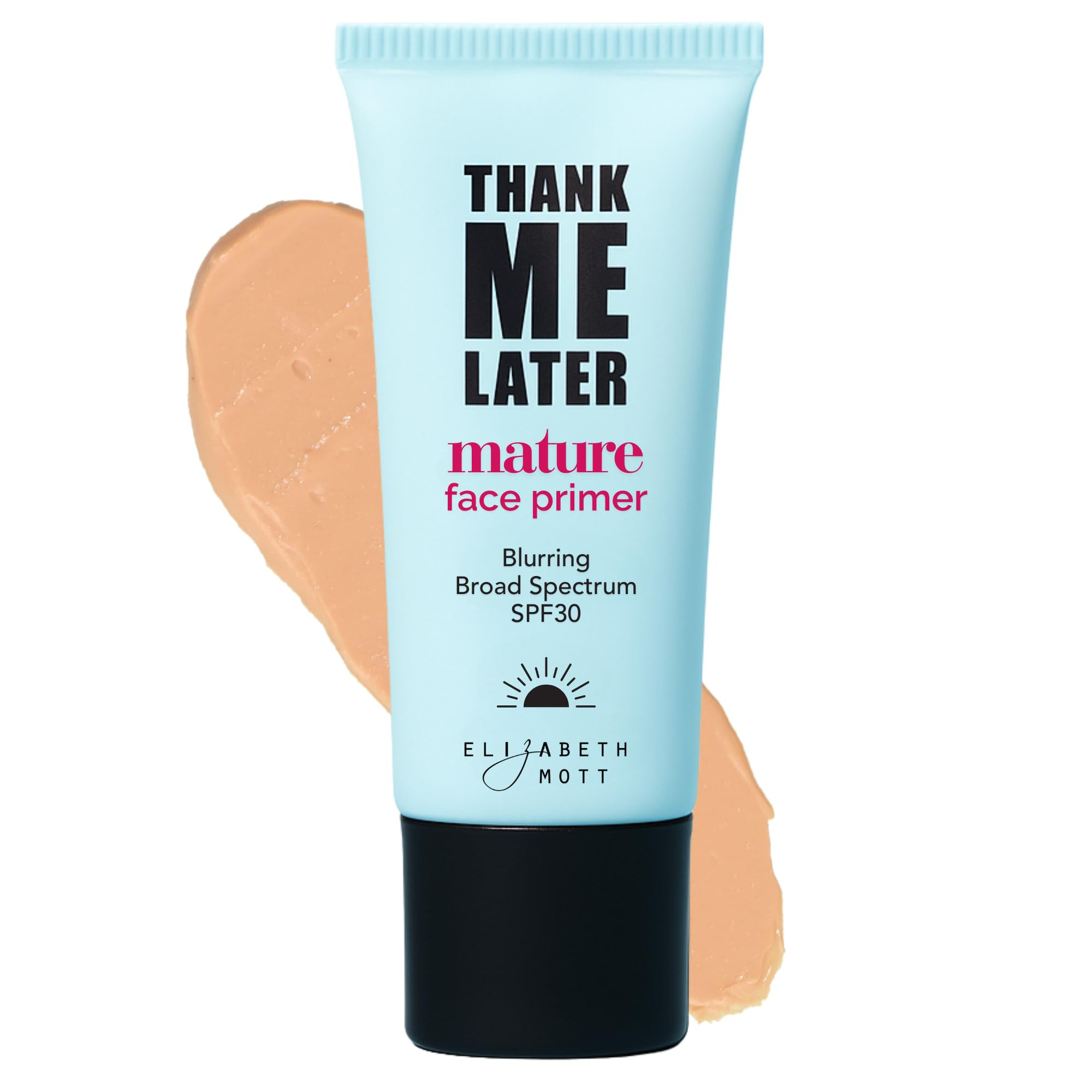 Elizabeth Mott Thank Me Later Blurring Face Primer SPF 30 – Lightweight, Hydrating Makeup Prime... | Amazon (US)