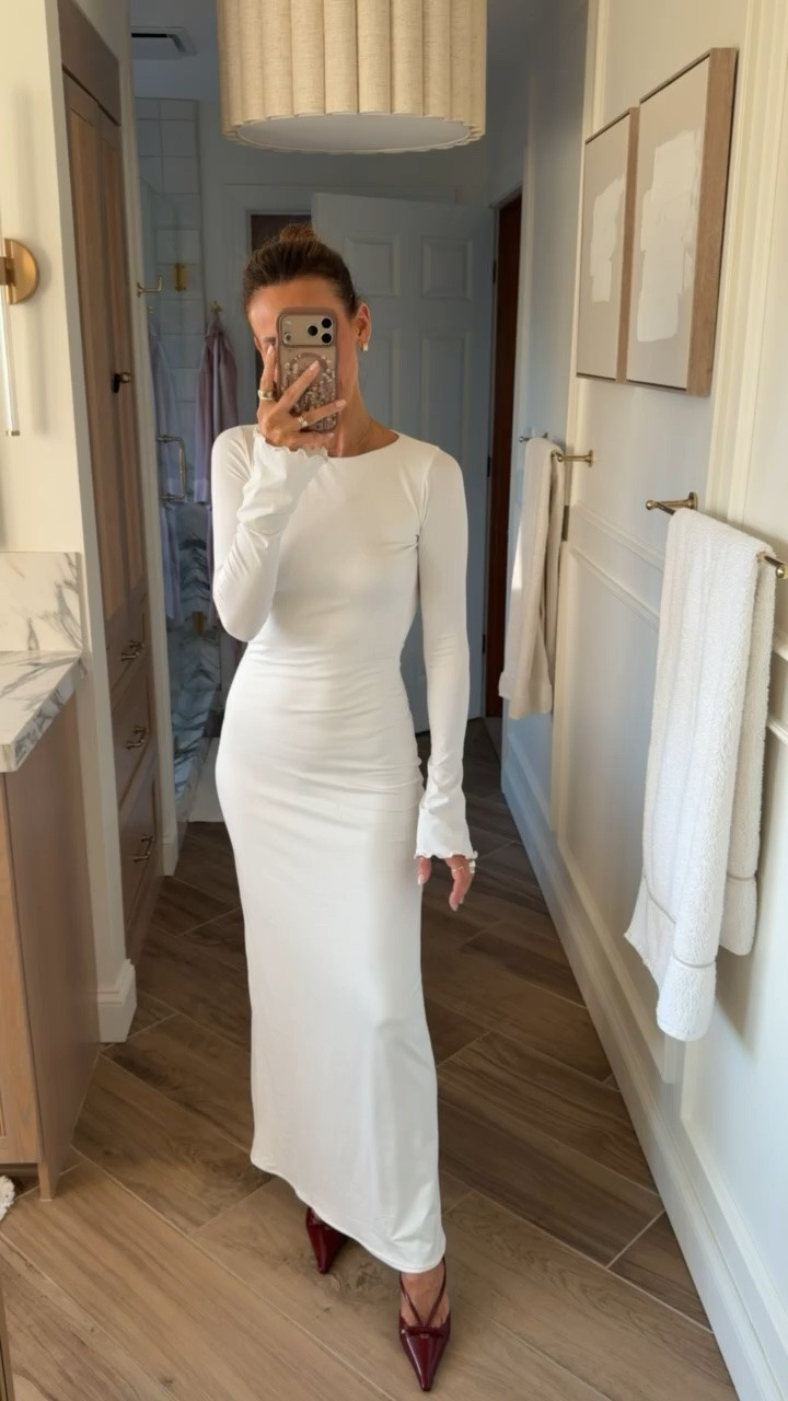For the winter brides, this dress is so soft and all cotton! Easy to dress up or down

#LTKWedding #LTKSeasonal
