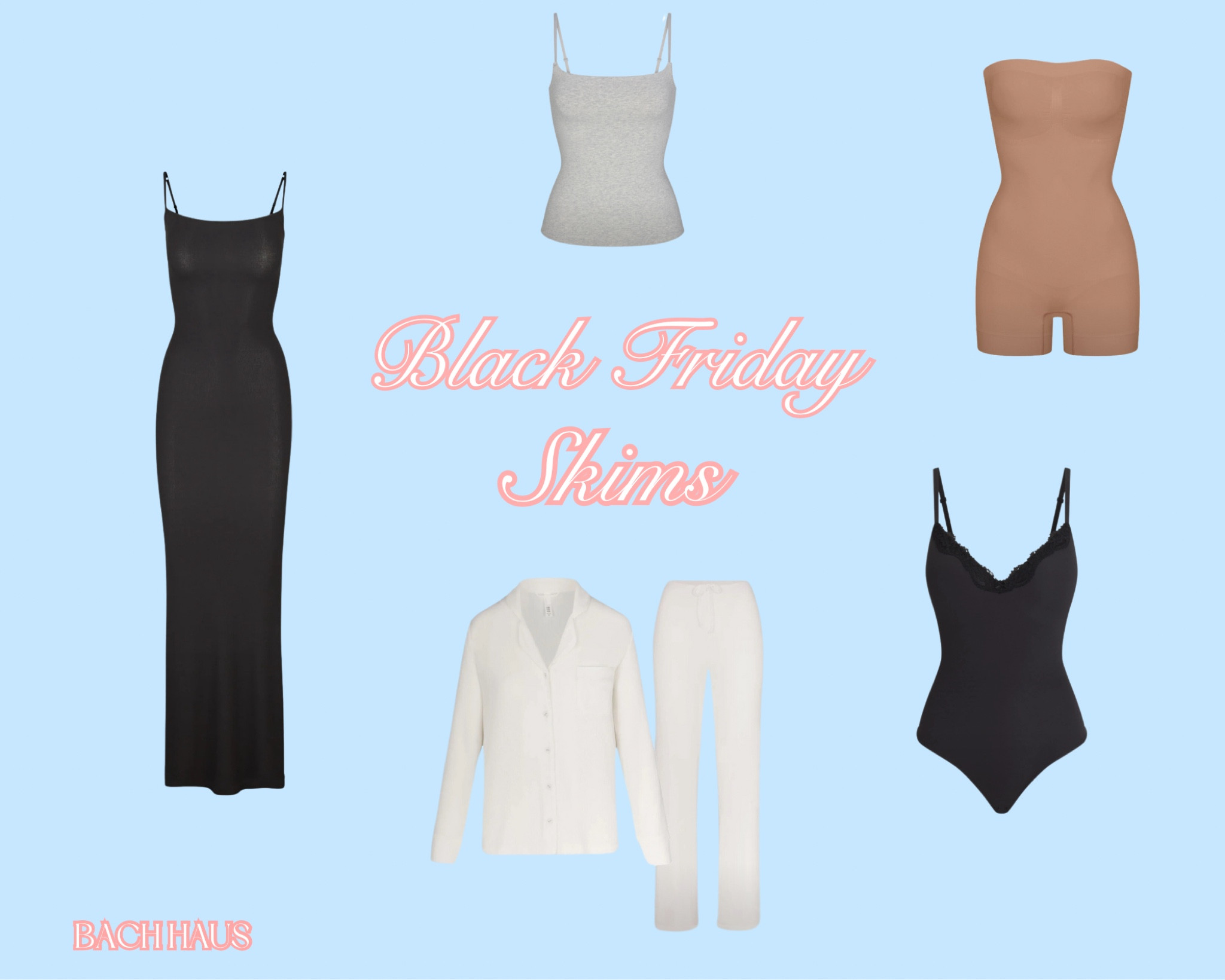 Skims Black Friday Sales! Perfect for sleepwear, travel outfits on your Bach trip, or cute slip dresses for events! #skimssale #brideessentials #blackfriday 

#LTKFindsUnder50 #LTKSaleAlert #LTKCyberWeek