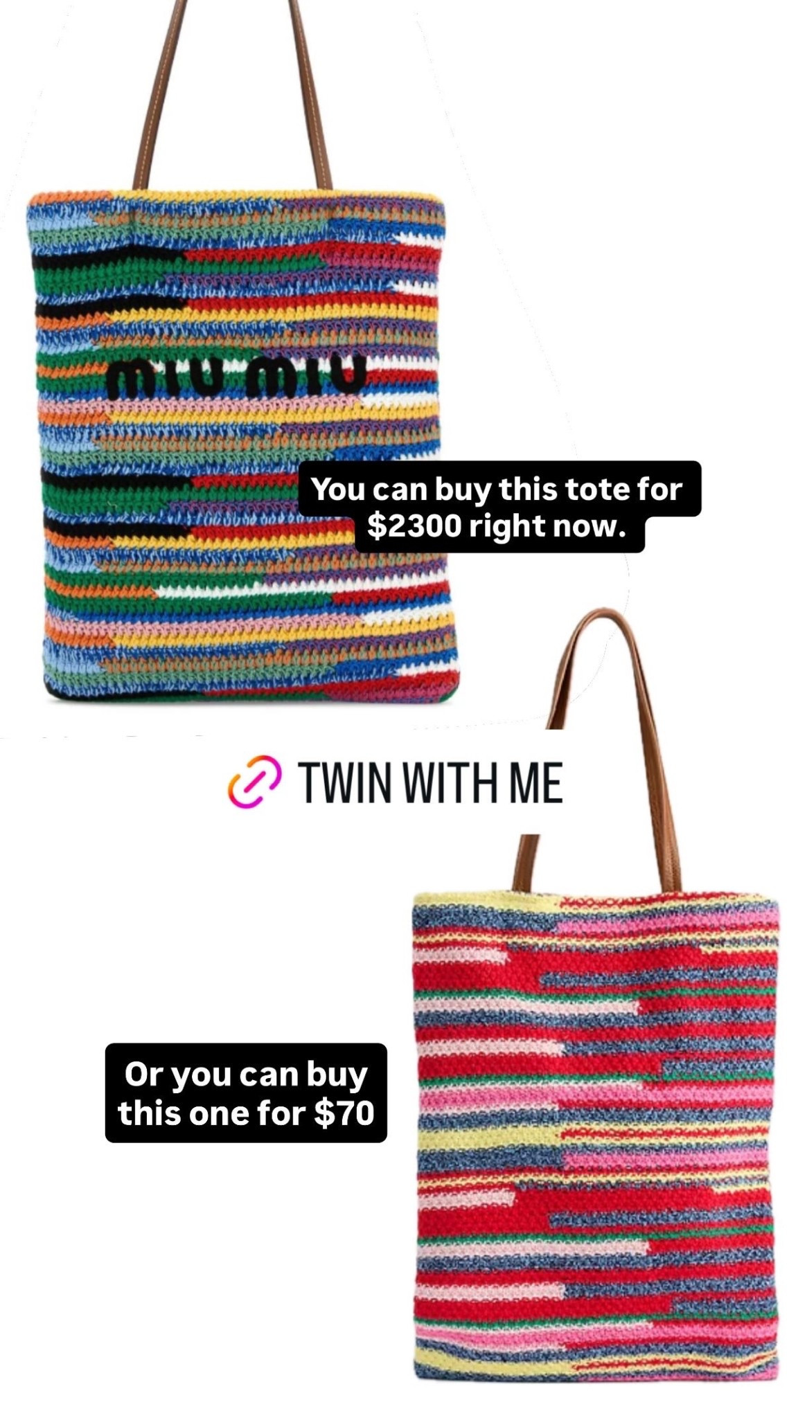 Miu Miu lookalike for $70!! 

#LTKmomlife #LTKootd