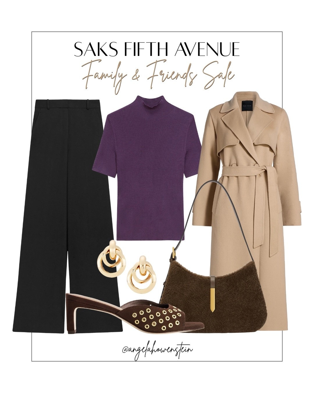 Timeless neutrals with a pop of plum. Saks Fifth Avenue’s Family & Friends Sale is happening now—save on luxe coats, polished separates, and statement accessories you’ll wear all season.

#fallstyle #fallfashion #falloutfit #falltrends #chicstyle #classicstyle 



#LTKSaleAlert #LTKOver40 #LTKStyleTip