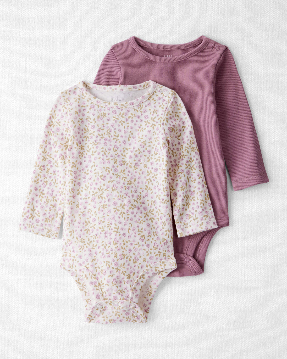 Baby 2-Pack Organic Cotton Bodysuits(5)5.0 out of 5 Customer Rating | Carter's Inc