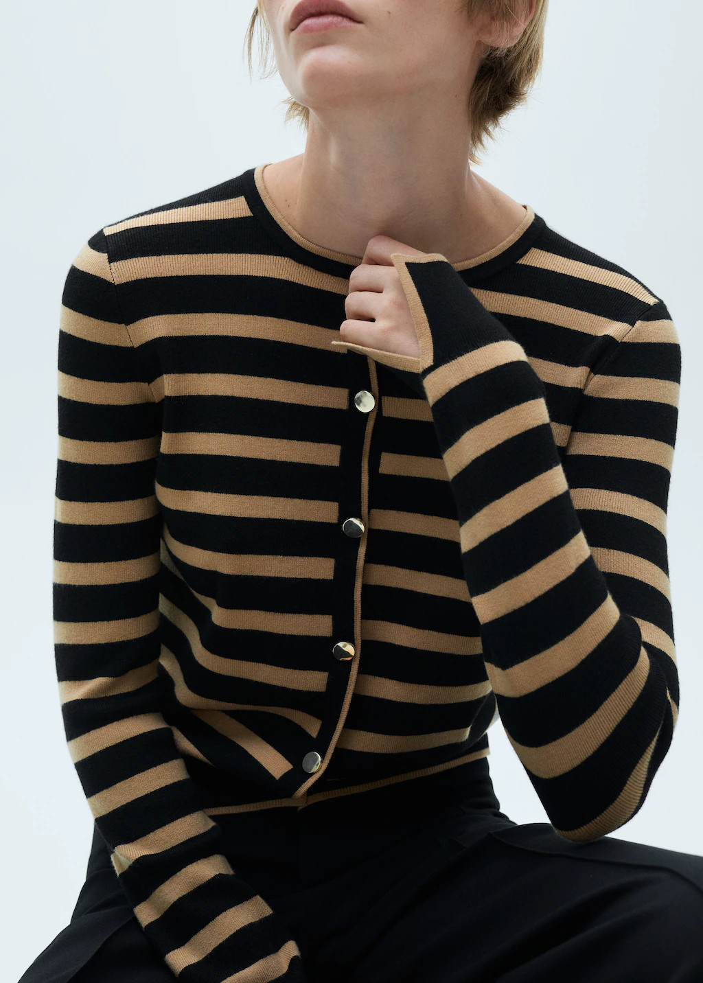 Button knit cardigan | Mango (US/MX/AU)