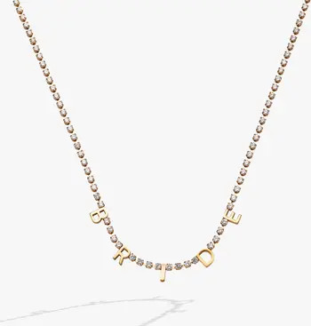 Bride Tennis Chain Necklace | Nordstrom