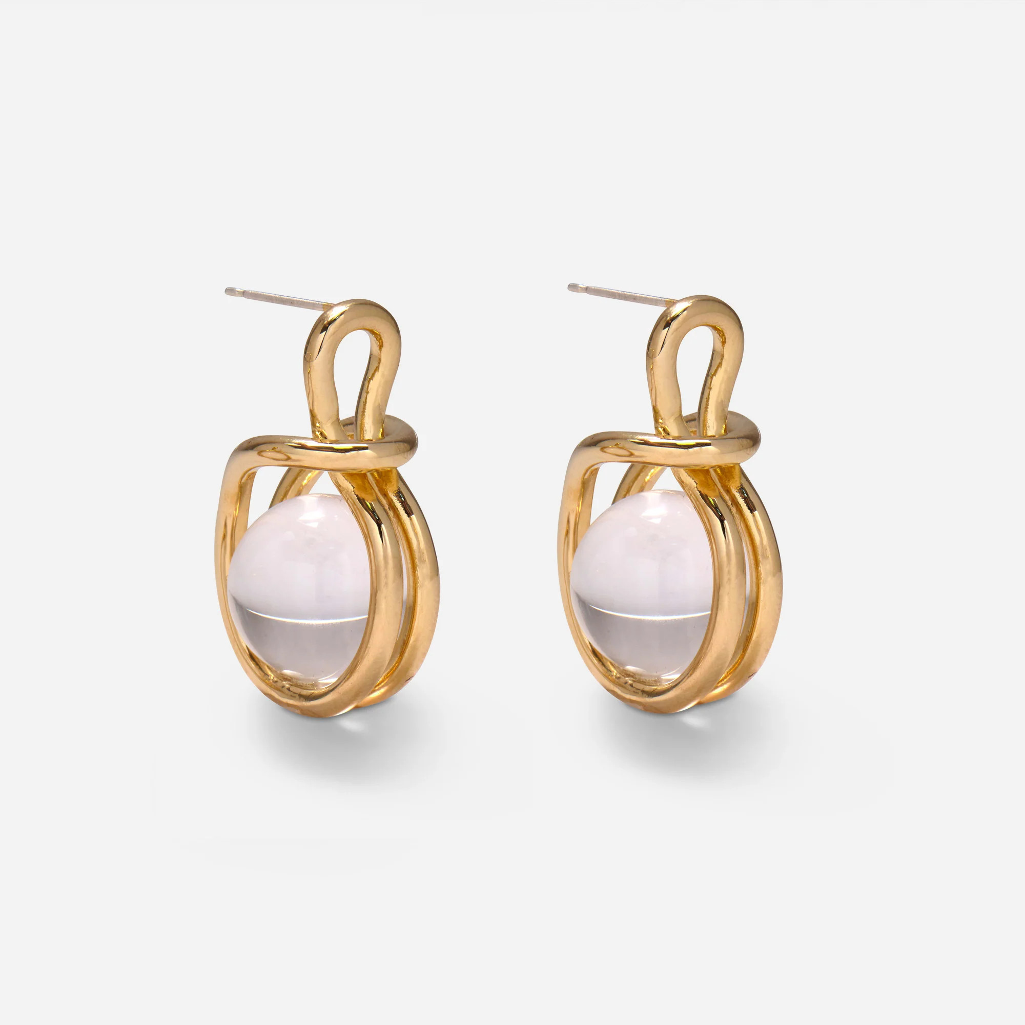Sling Earrings in Gold | Lady Grey Jewelry