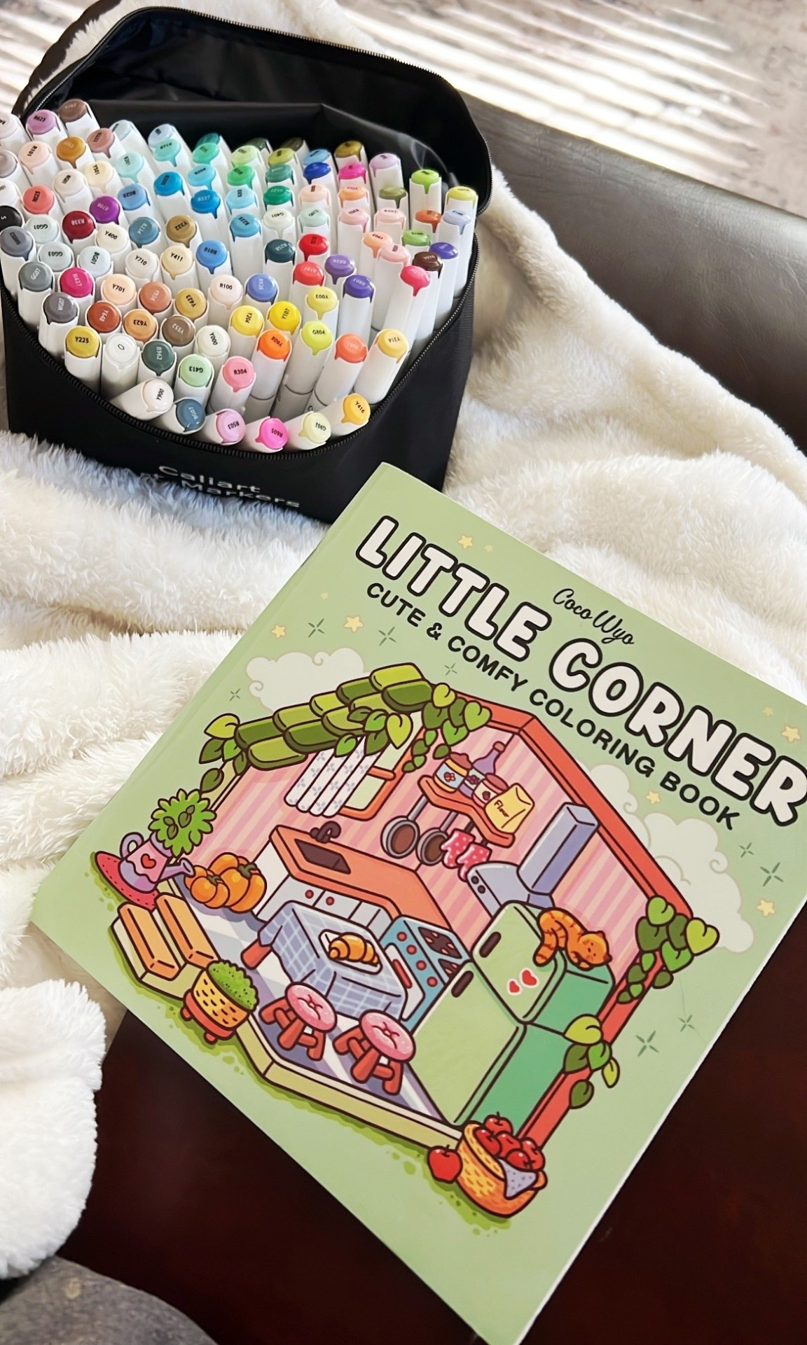 Coloring is the best self care! Obsessed with my dual tip markers & Coco Wyo coloring books 🌈🖊️ #craft #adultcoloring #coloringbooks #selfcare

#LTKFindsUnder50 #LTKHome #LTKselfcare