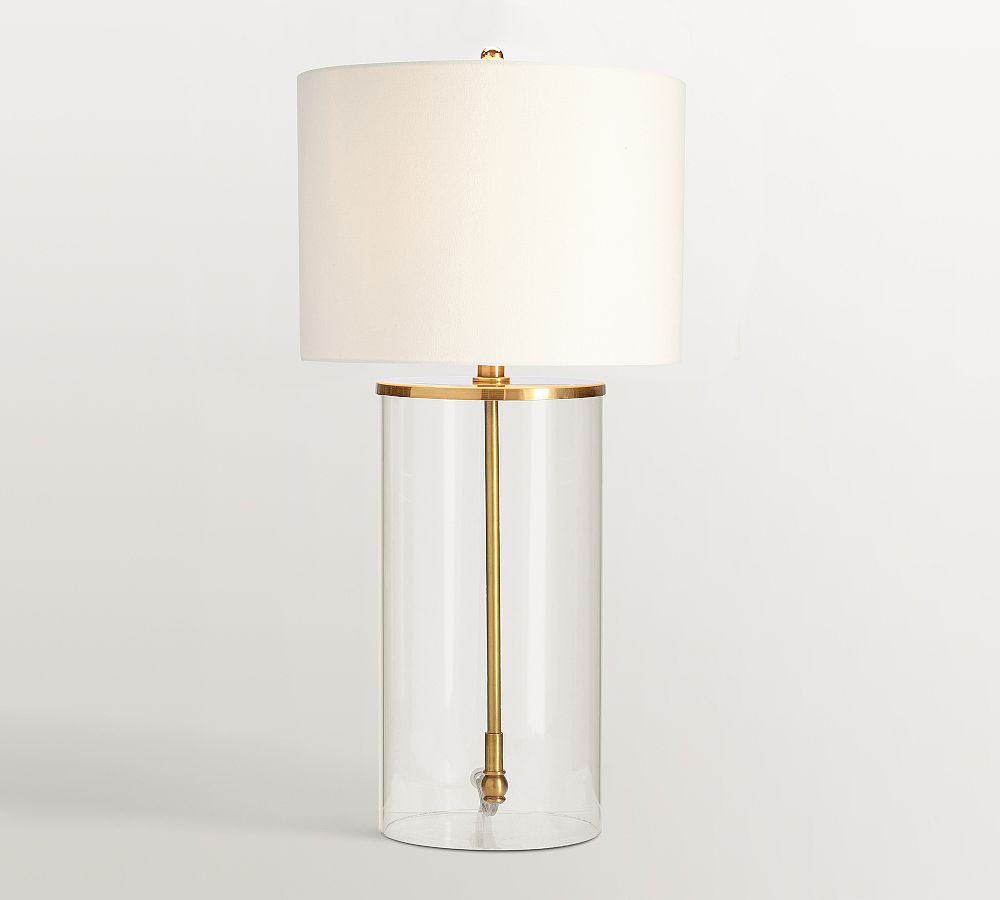 Aria Glass Table Lamp (23") | Pottery Barn CA
