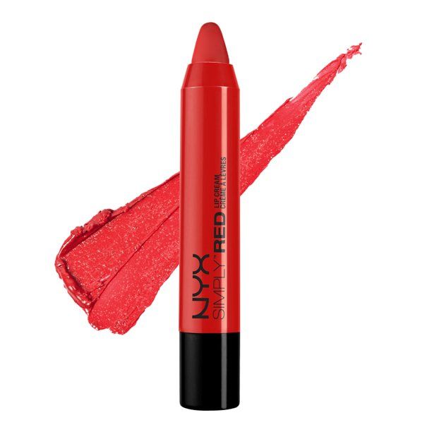 Russian Roulette , NYX Simply Red Lip Cream , Cosmetics Makeup - Pack of 1 w/ SLEEKSHOP Teasing C... | Walmart (US)