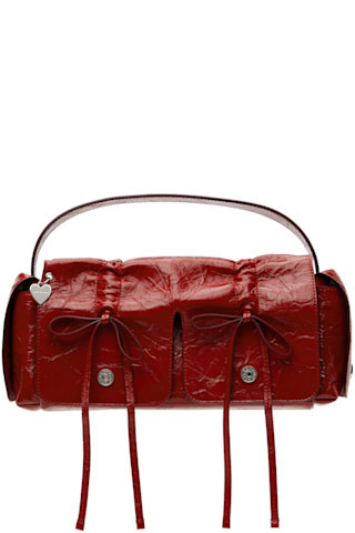 Acne Studios - Red Multipocket Bag | SSENSE