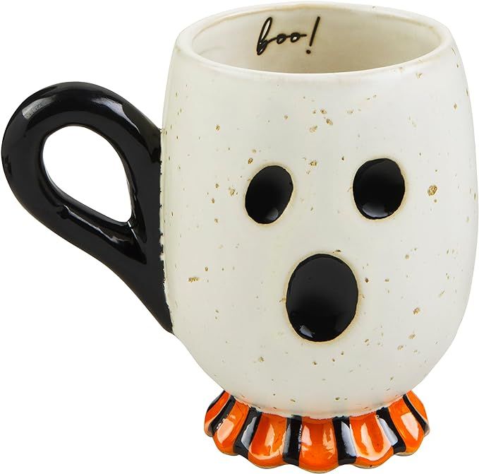 Mud Pie Halloween Coffee Mug, Ghost, 16 oz | Amazon (US)