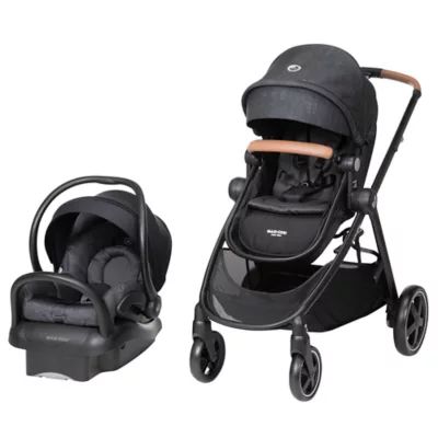 Maxi-Cosi® Zelia Max 5-in1 Travel System in Umber Black | Bed Bath & Beyond