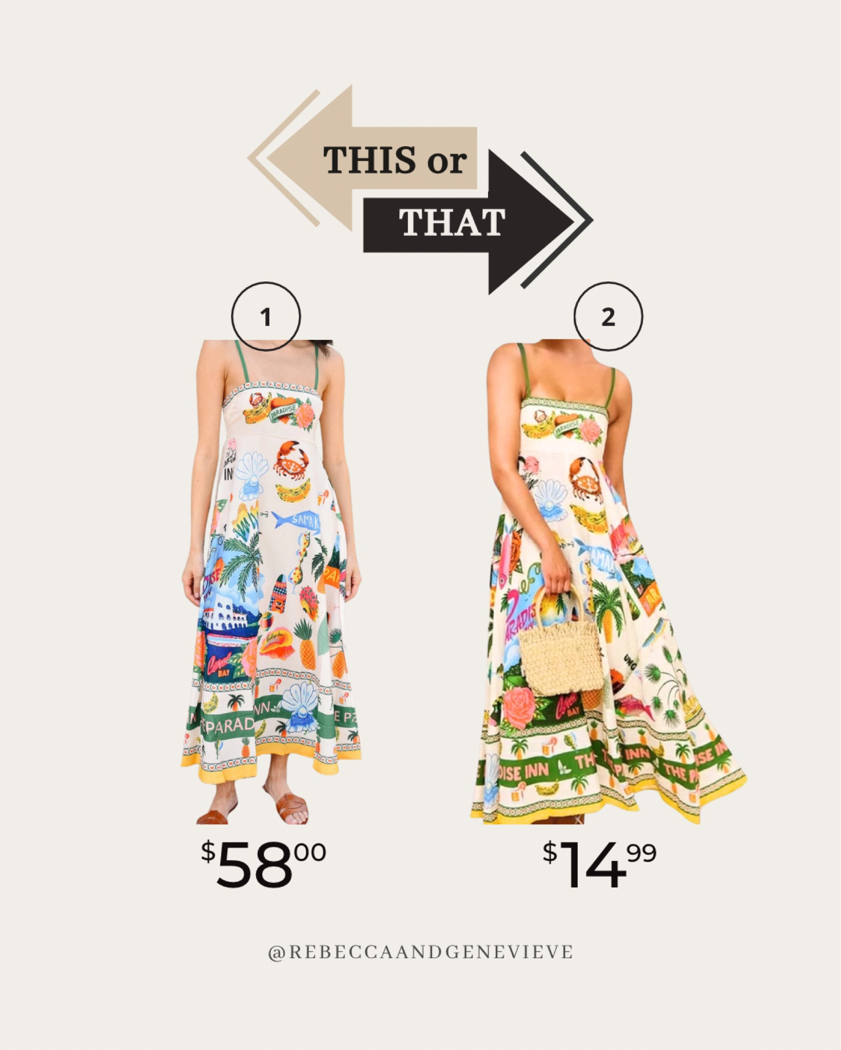 Is it the same dress? 🤯 
-
Dupes. Amazon finds. Amazon deals. Summer dress. Midi dress. Maxi dress. Vacation outfit. Vacation dress 

#LTKBeauty #LTKSeasonal #LTKFindsUnder50