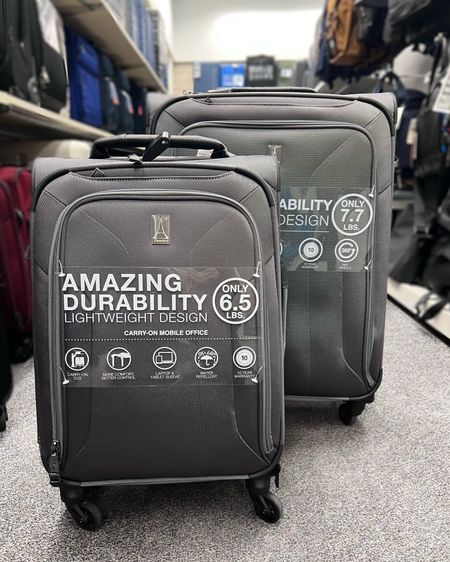 This is a pair of TravelPro expandable luggage (sold separately) in alloy gray that I found on sale. Both of my kids use/used Travelpro luggage for all the trips to college, weekend getaways and family vacations. They’re well made + well priced. Also ship free. 

#LTKitbag #LTKtravel #LTKU
