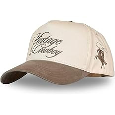 Vintage Western Trucker Hat | Men & Women | Country Cute Caps for Cowgirls Cowboys | Camo Denim E... | Amazon (US)