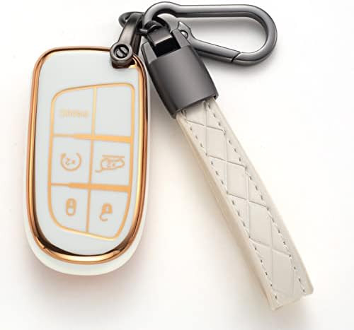 Keychain Case For Jeep Grand Cherokee Wrangler Compass Cherokee Renegade Patriot Grand Comander 3 4  | Amazon (US)