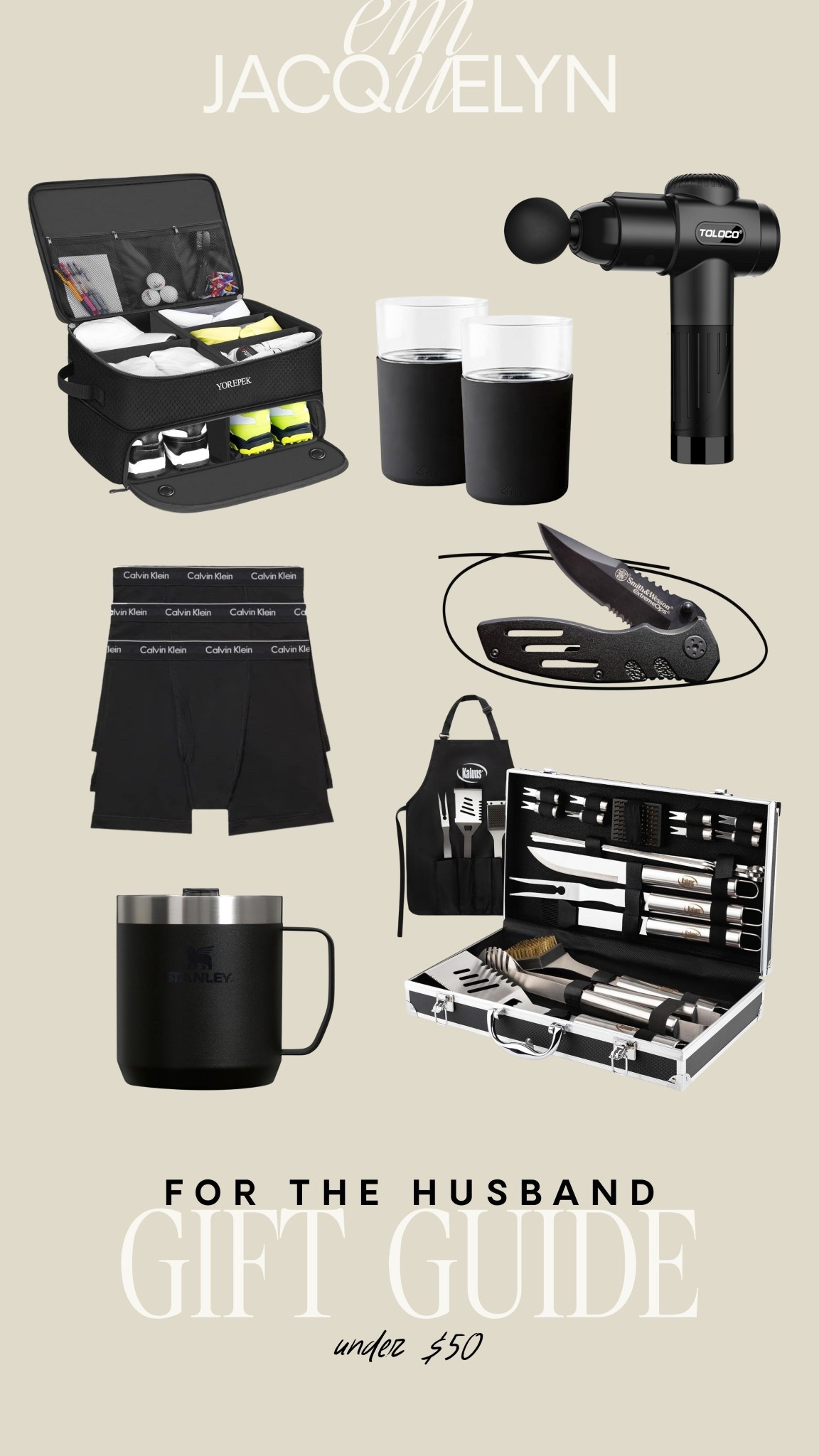 gift guide for the husband under $50!



#LTKHoliday #LTKSeasonal #LTKGiftGuide