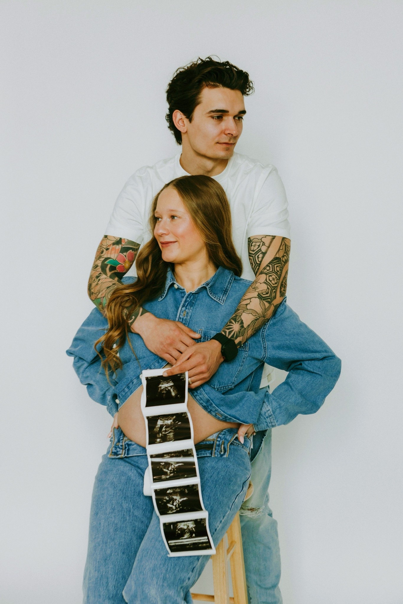 Maternity photo outfit inspo 🤰🏼🤍

***denim jacket is from tj maxx men’s section but linked similar *** use any oversized denim jacket for this style/look 🤍

#LTKmomlife #LTKBaby #LTKBump