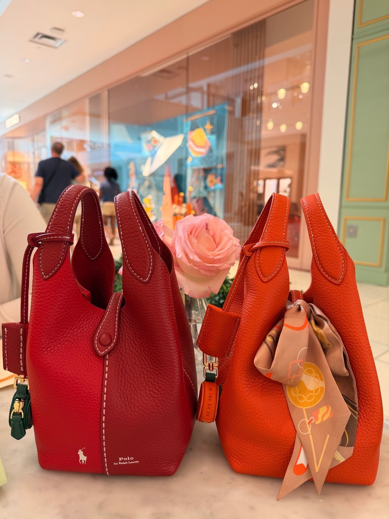 How cute are these bucket bags from Polo by Ralph Lauren. Adding a pop of color with these playful mini bags never look so chic. Available in Many Colors and also they come with removable strap for a crossbody option.

#LTKootd #LTKgrwm