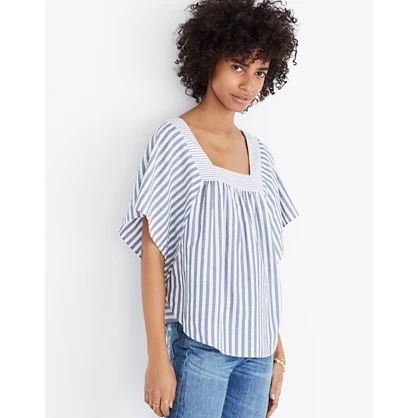 Butterfly Top in Stripe Play | Madewell