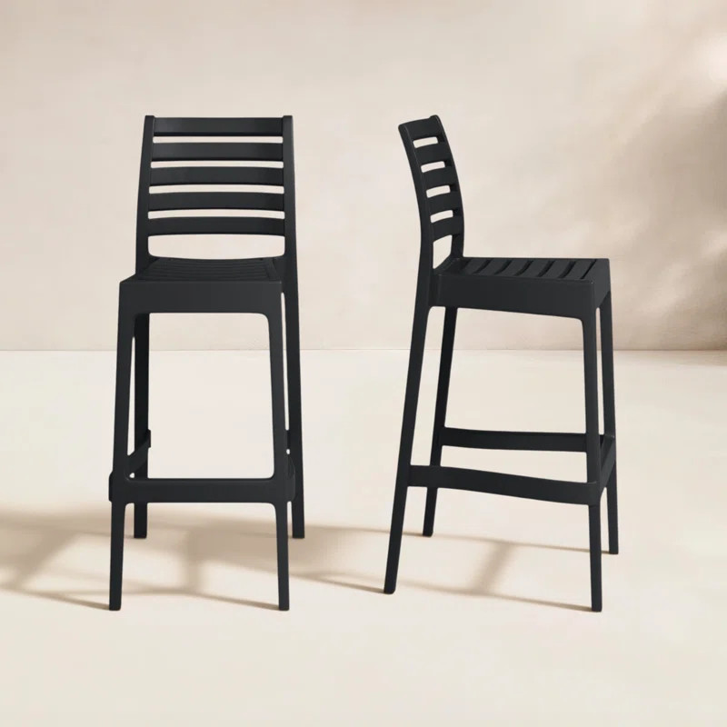 Outdoor 29.5'' Bar Stool (Set of 2) | Wayfair North America