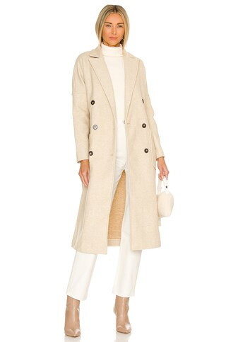 Line & Dot Theodore Coat in Bone from Revolve.com | Revolve Clothing (Global)