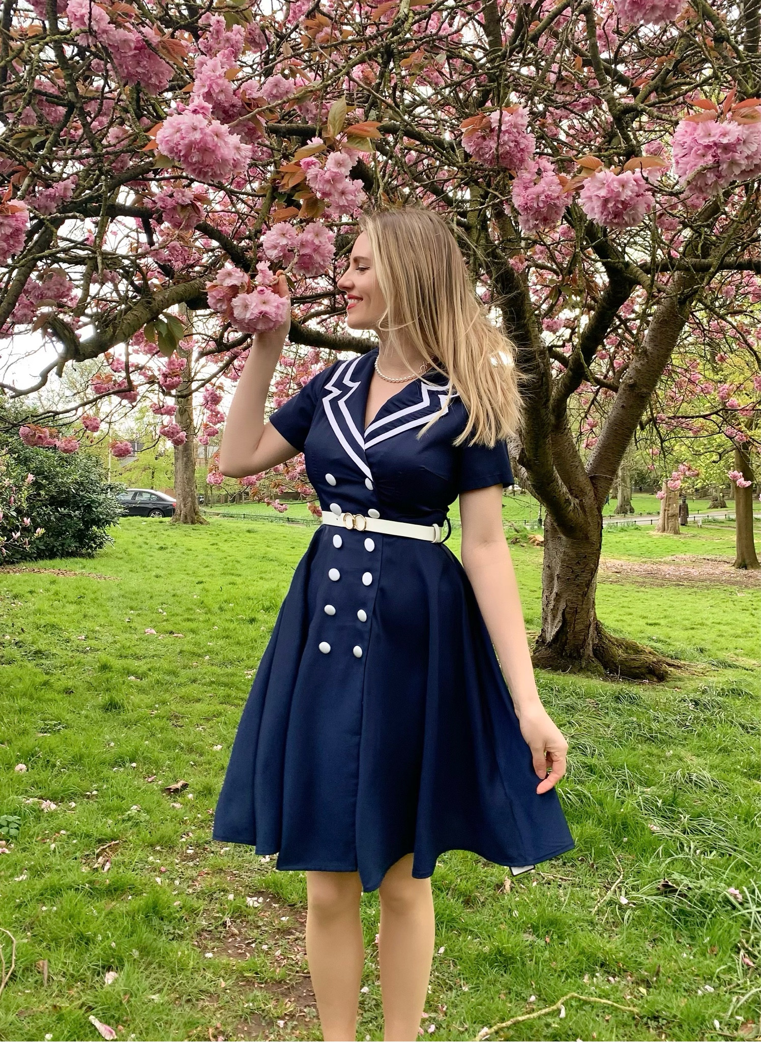 Navy blue sailor dress by RetroStage ⚓️

Vintage fashion vintage dress vintage outfit retro fashion retro style retro outfit retro dress spring dress 

#LTKstyletip #LTKfindsunder100 #LTKfindsunder50