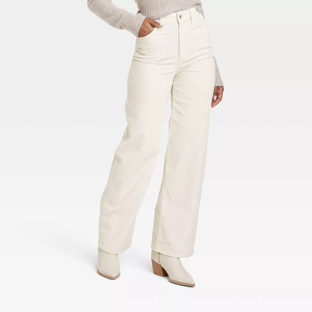 Women's High-Rise Corduroy Wide Leg Jeans - Universal Thread™ | Target