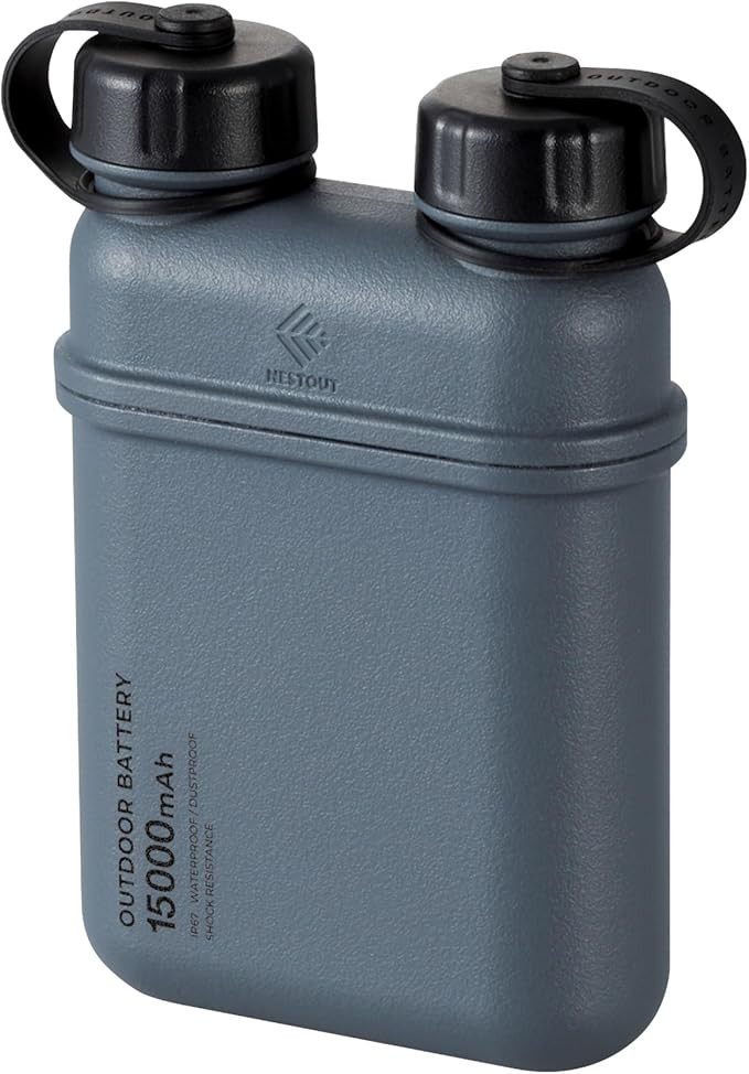 ELECOM NESTOUT Rugged Power Bank, 15000mAh Outdoor Charger, 32W USB C Fast Charging PD, Waterproo... | Amazon (US)