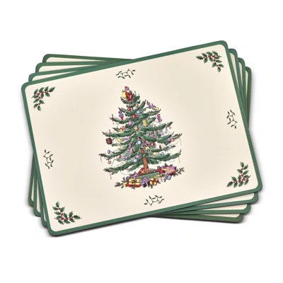 Pimpernel Christmas Tree Placemats 15.7 X 11.7 | Wayfair North America