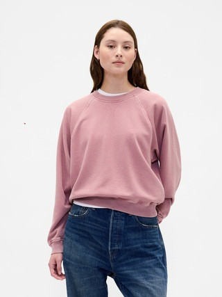 Heavyweight French Terry Raglan Sweatshirt | Gap (US)