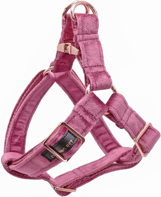 ARING PET Dog Halter Harness, Velvet Dog Harness, No Pull Dog Halter Harness, Adjustable Heavy Du... | Amazon (US)