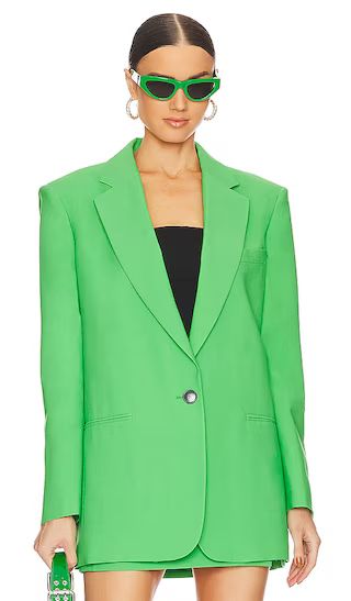Guia Oversized Blazer in Green | Revolve Clothing (Global)