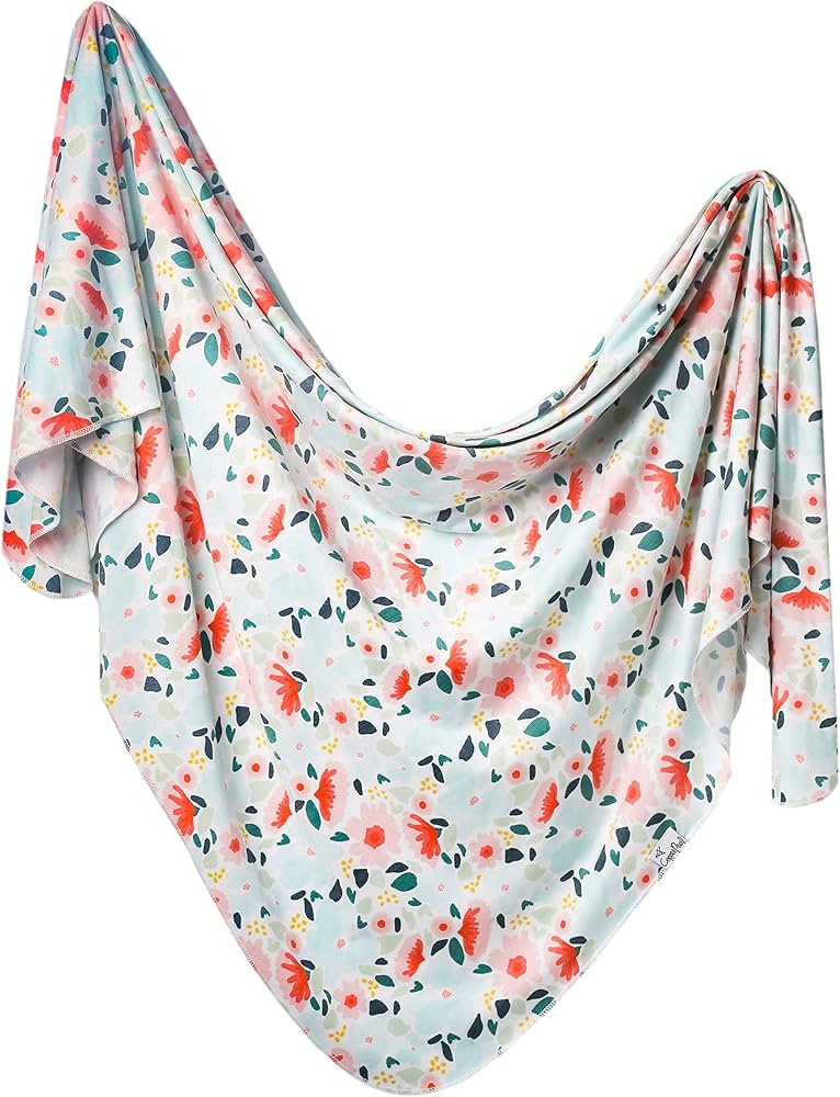 Copper Pearl Large Premium Knit Baby Swaddle Receiving Blanket Leilani | Amazon (US)