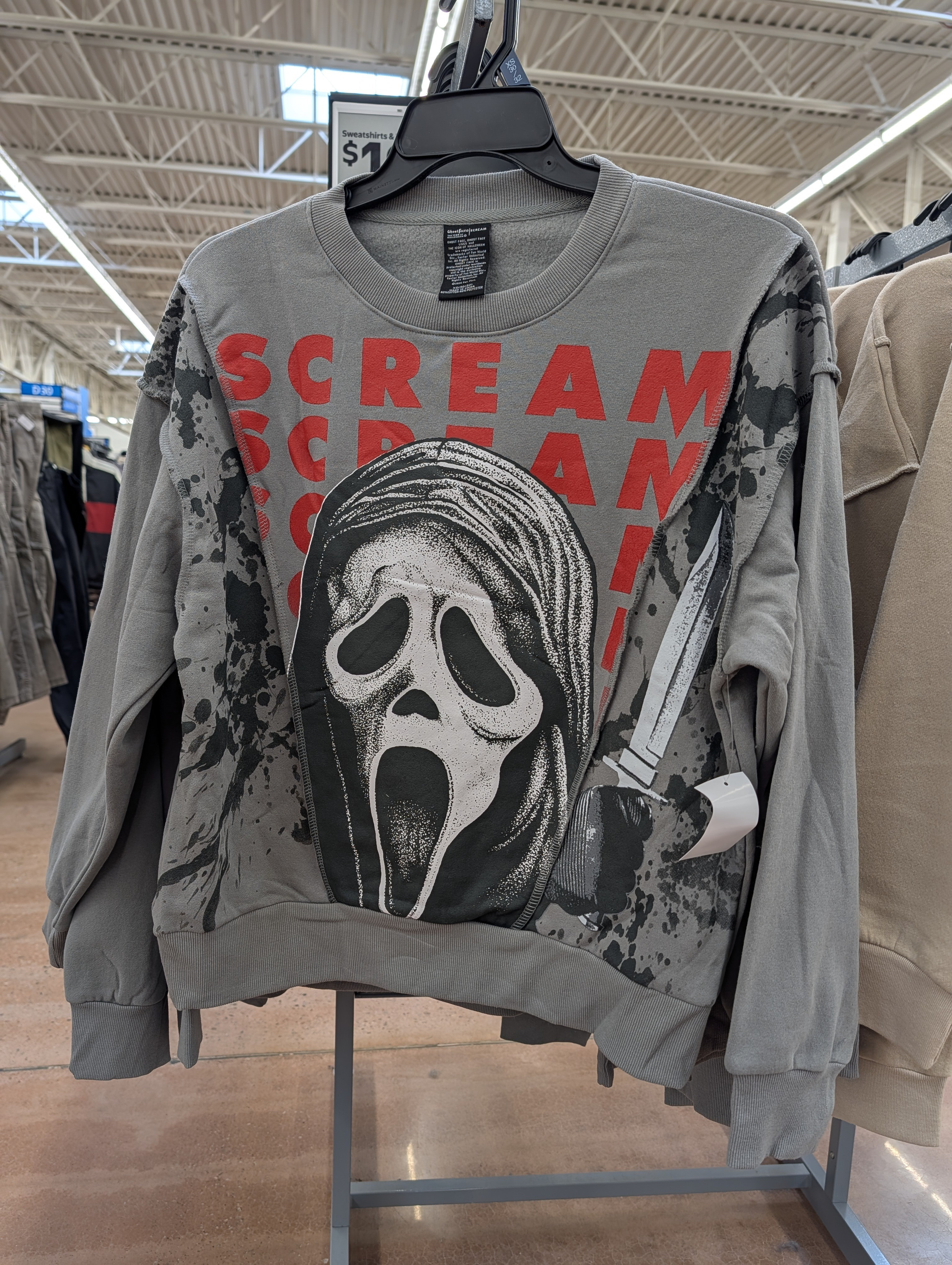 New Scream Ghostface Mens pullover sweatshirt and other ghostface finds from Walmart 🖤

#LTKootd #LTKSeasonal #LTKMens