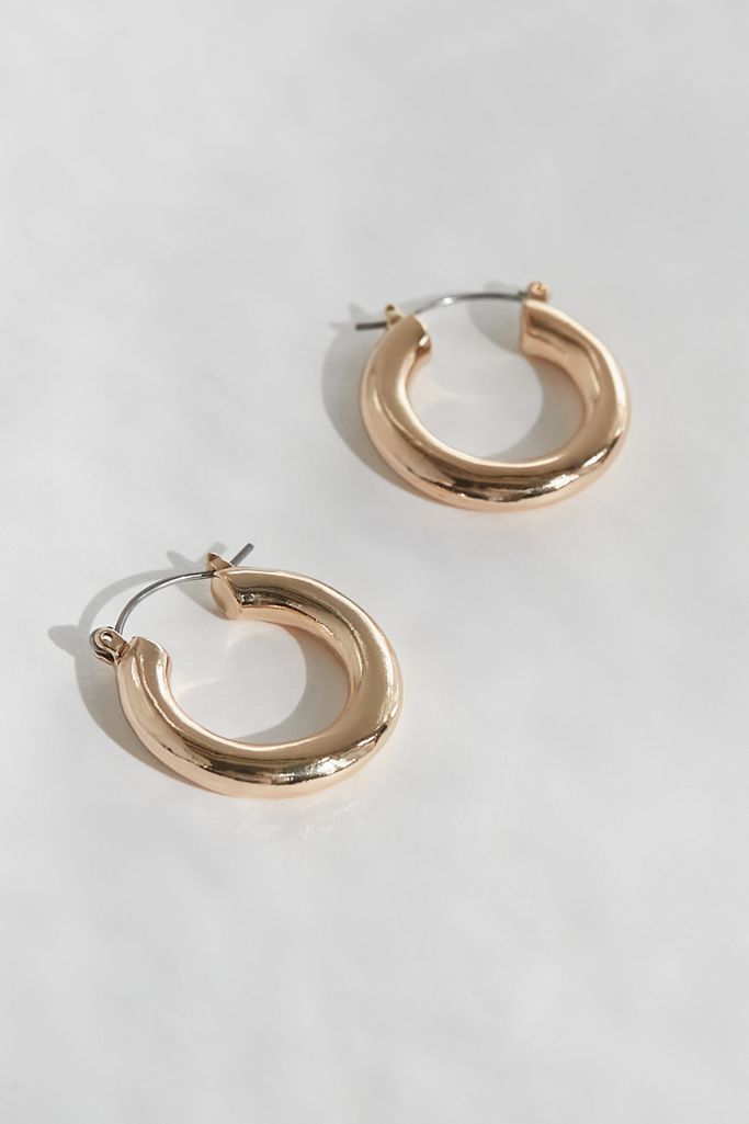 Rex Chunky Hoop Earring | Urban Outfitters (US and RoW)