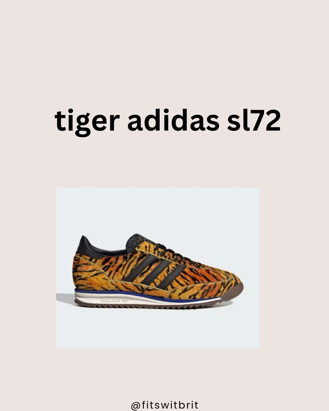 Tiger adidas sl72

#LTKSeasonal #LTKActive