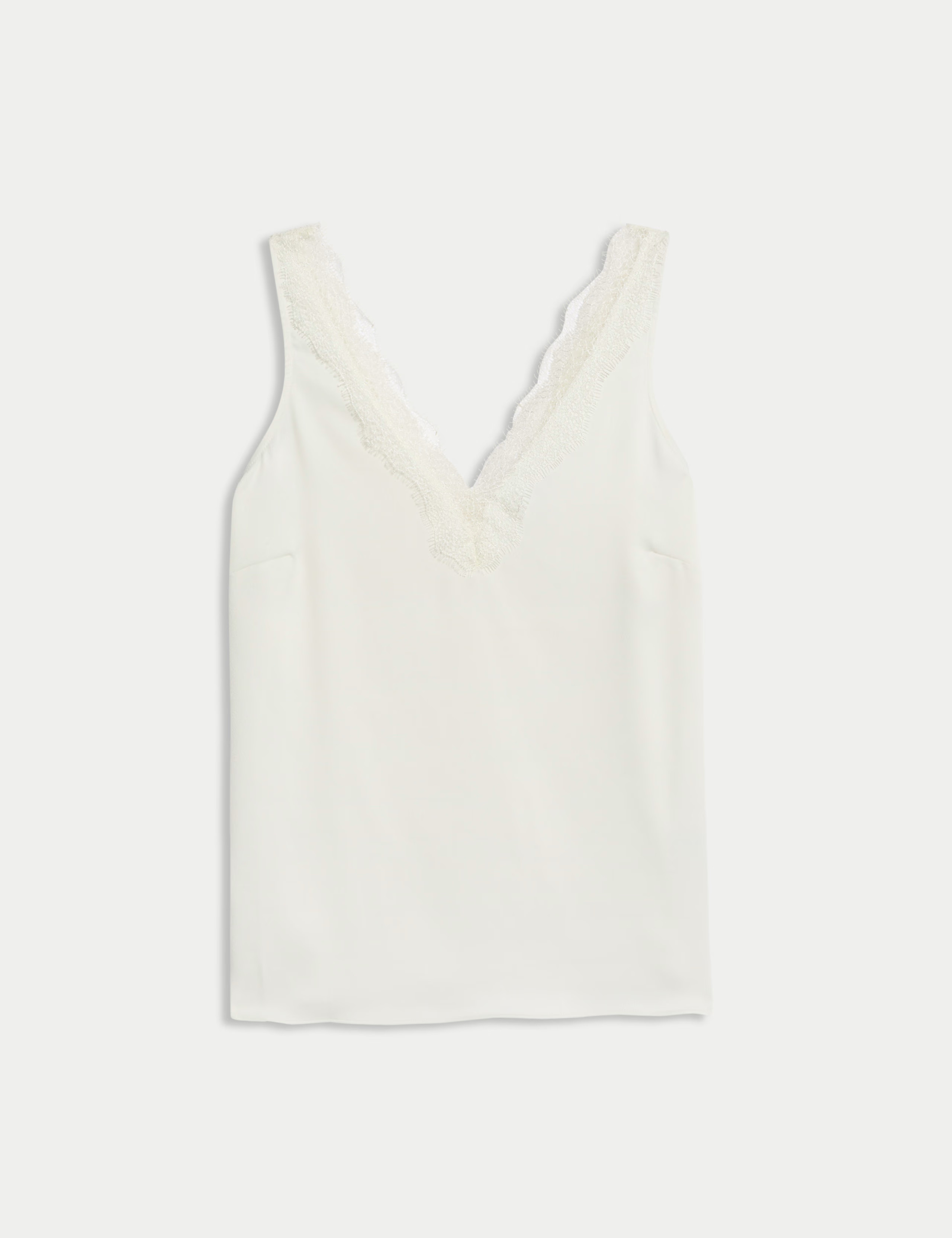 Satin Lace Insert Cami Top | Marks & Spencer (UK)