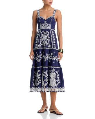 Sweetheart Neck Midi Dress | Bloomingdale's (AU)